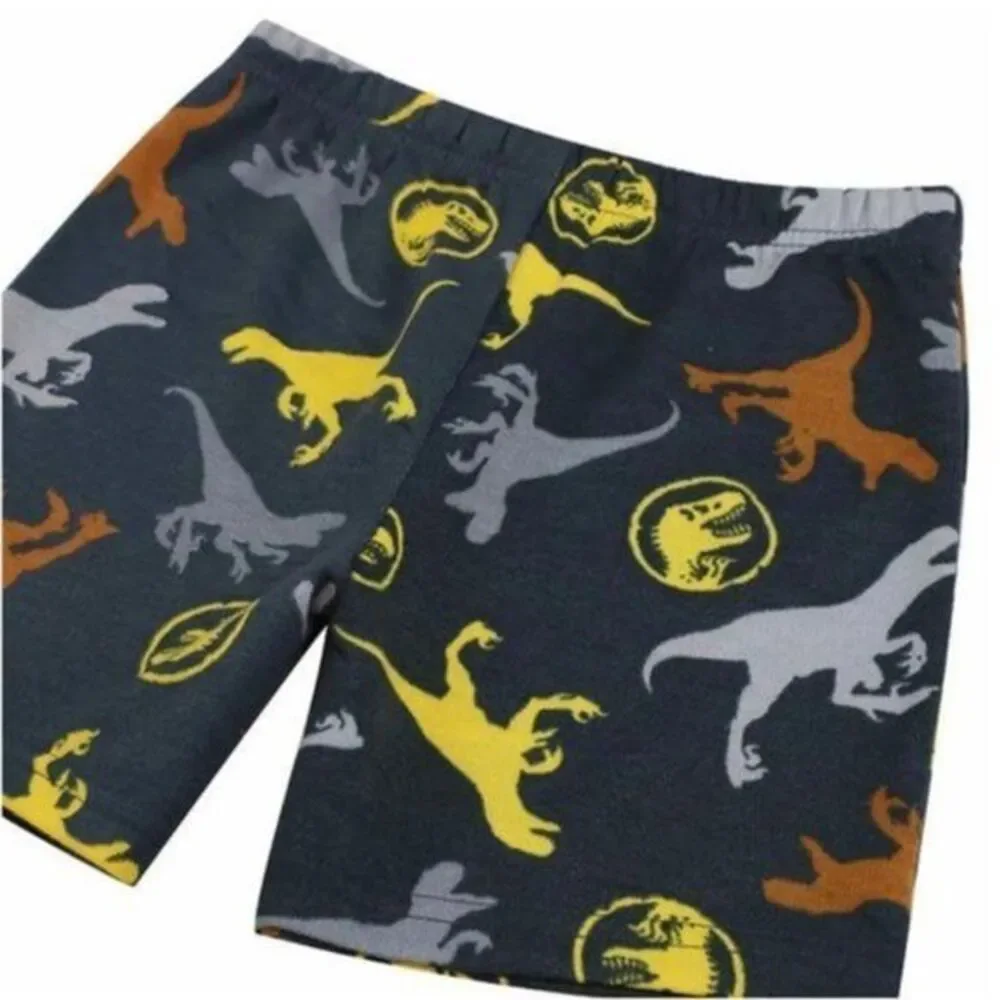 Jurassic World Boys AME Kids 3-piece Polyester Pajama Set‎ Toddler 3T New